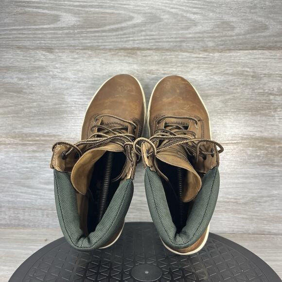 TIMBERLAND Women's Earthkeepers Brown Leather Chukka Boots Size US 8 - Picture 6 of 8